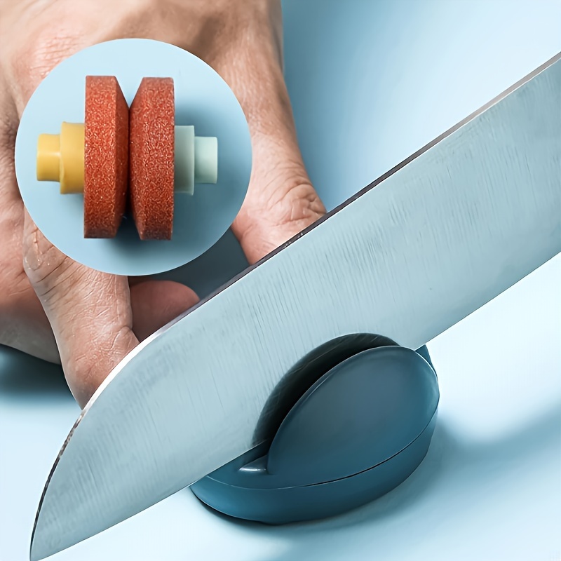 Fino Edge Aiguiseur de couteaux professionnel pour couteaux de cuisine –  Diamant – Conçu avec une pince serrée, base stable – Facile à assembler  avec