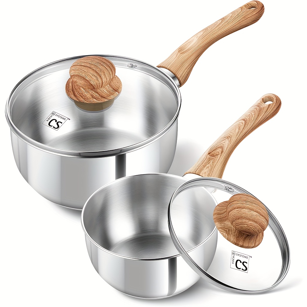 Stainless Steel Sauce Pan Set