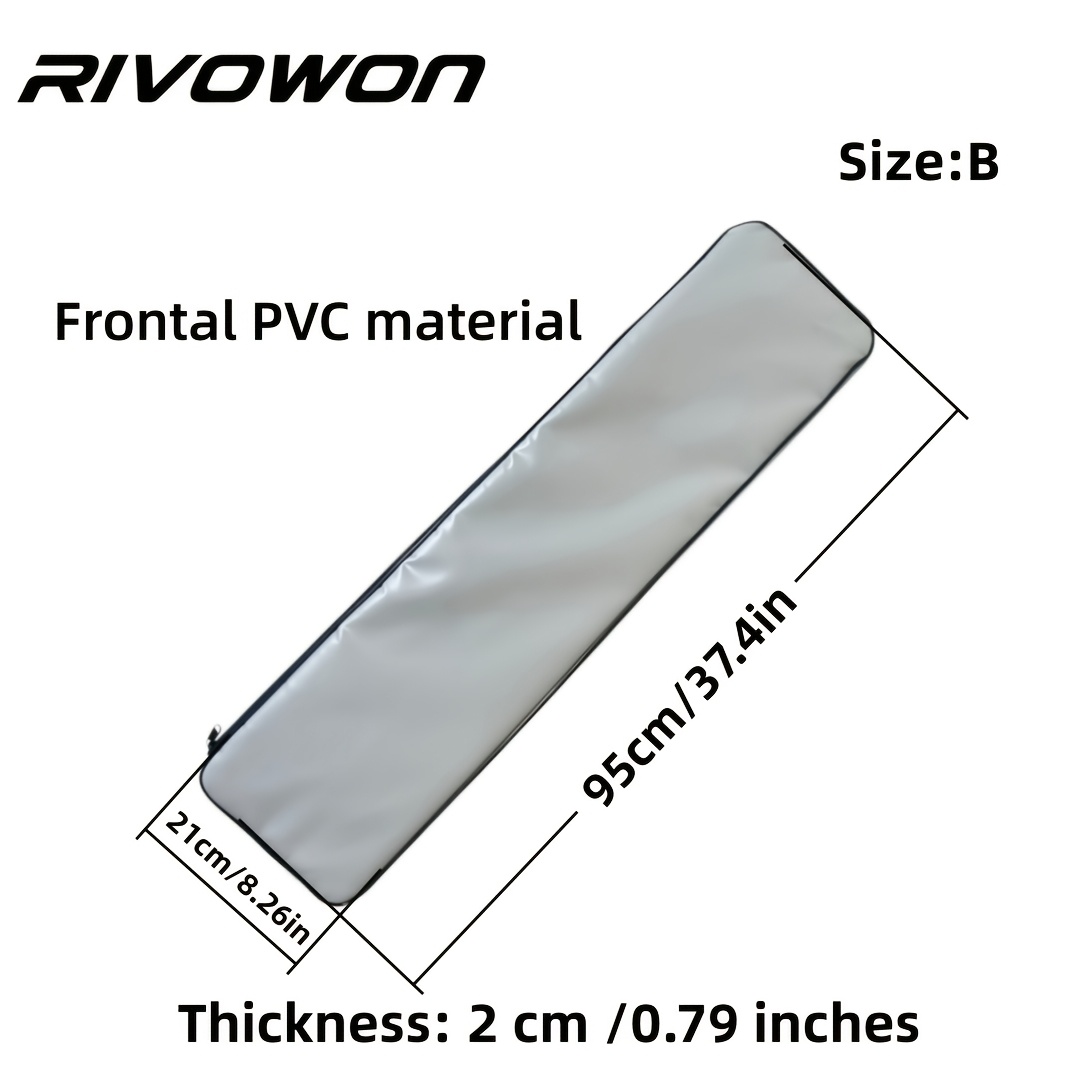 Heavy-Duty Marine Seat Cushion with Adjustable Straps