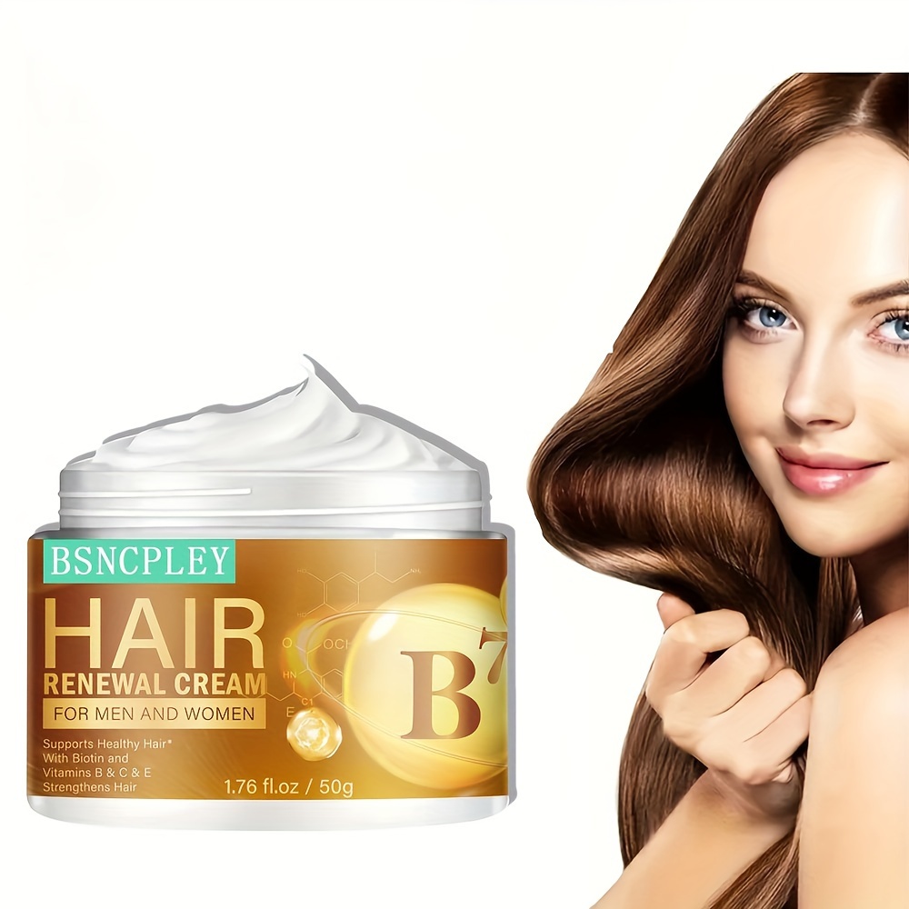 Hydrating Hair Renewal Cream Keratin Biotin Coconut Oil - Temu