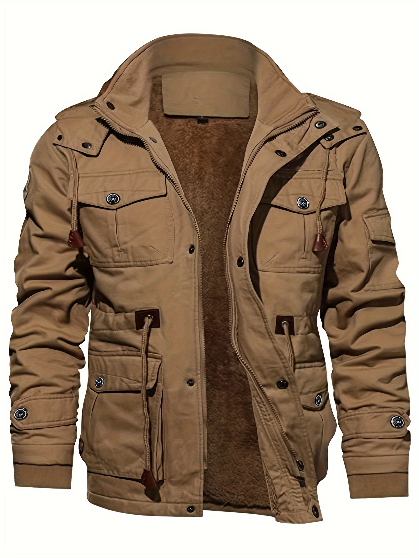 Chaqueta BOLF Estilo Casual Sport Chaqueta De Invierno BOLF Acolchada Con Capucha - Térmica, Deportiva, Mezcla Para Hombre Chaqueta De Invierno Hombre