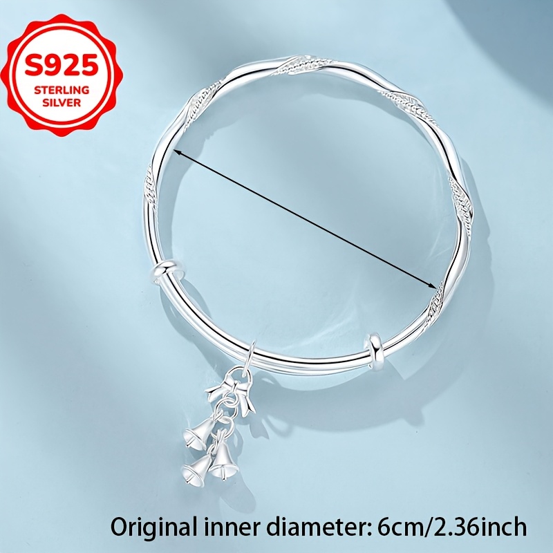 Hypoallergenic Fantasy Braided Bell Twist Bracelet