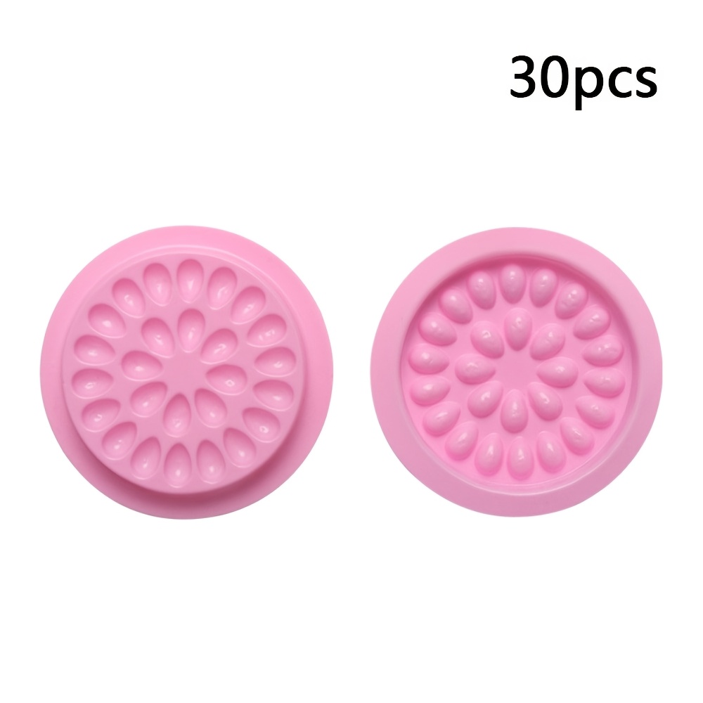 TEMU 30 stuks wegwerpbakje voor wimperextensies. Gereedschap voor wimperextensies. Bakje voor wimperlijm. voor schoonheidssalons