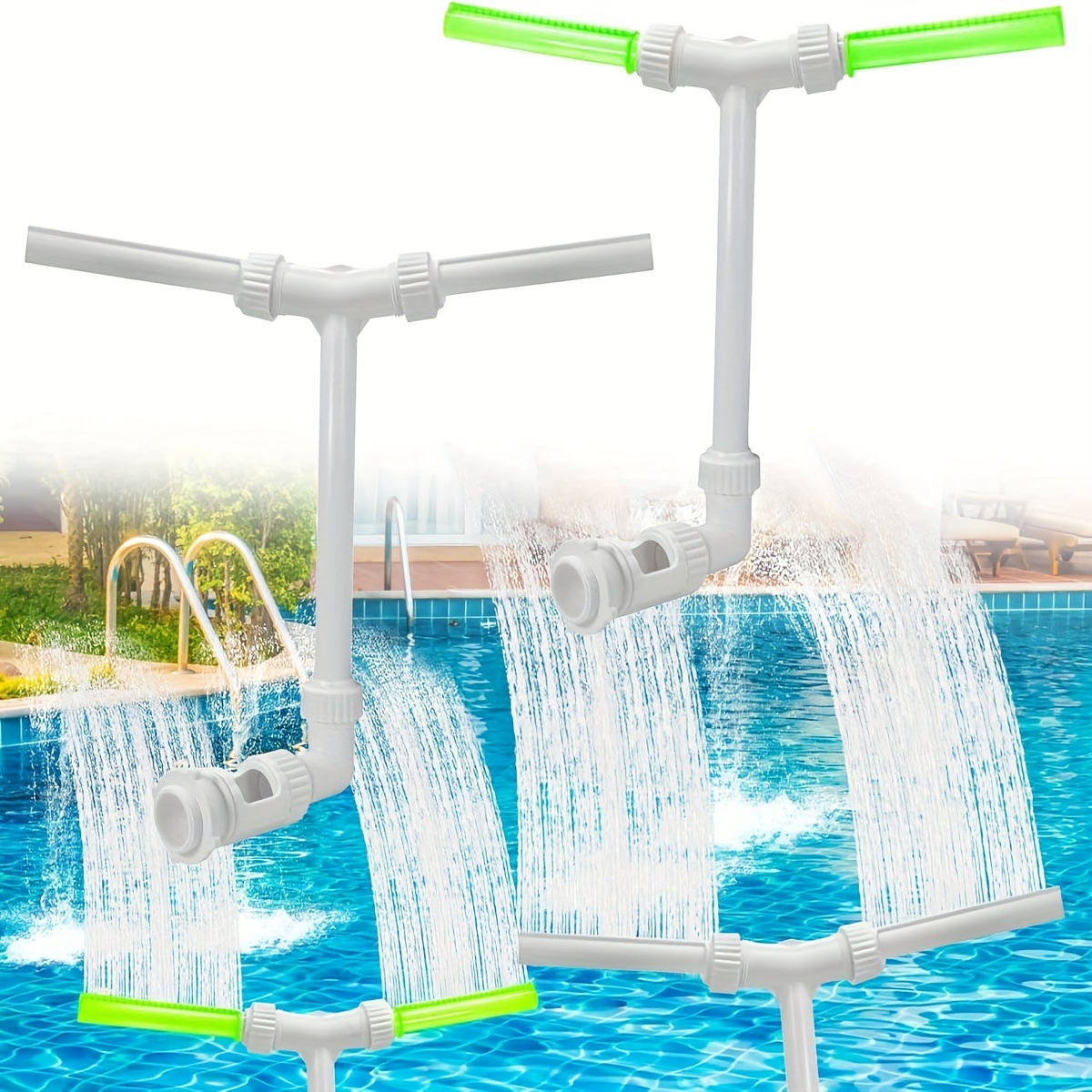 

- For And In-ground Pools, Fluorescent Sprinkler For , -