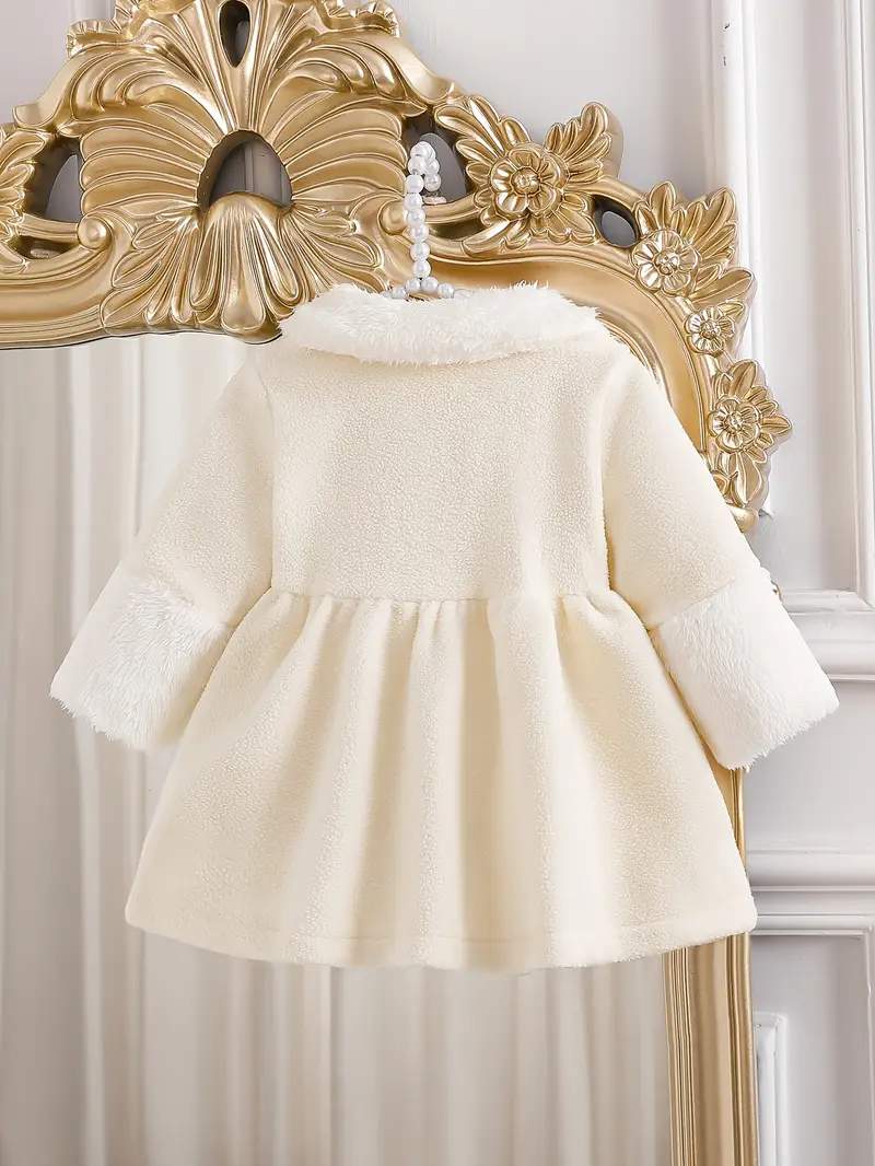 girls winter dress coat Marae Girls Dress Coat - Double Breasted Twirl Coat - Red