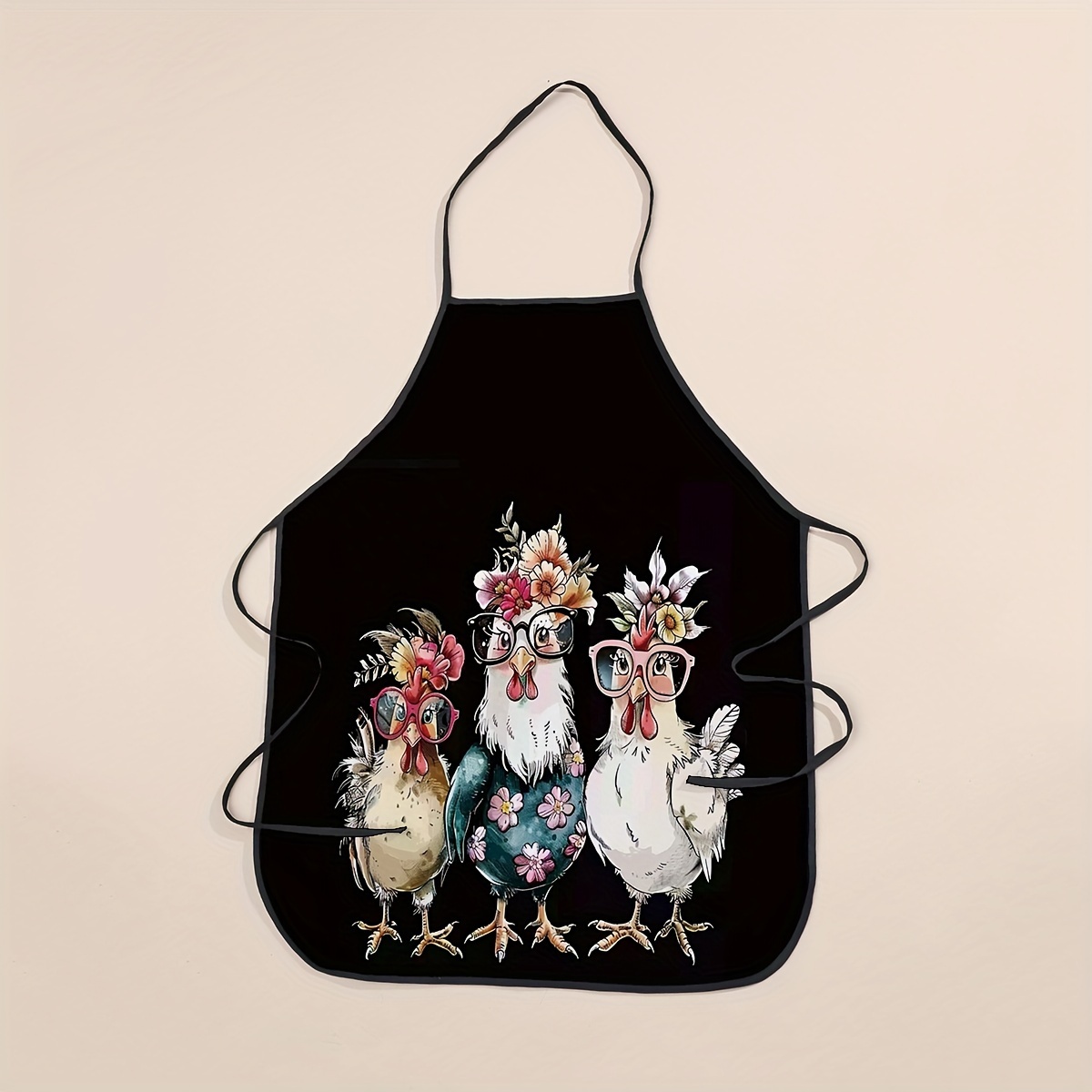 

Print Polyester Apron For Chefs & Home Cooks - , Woven Kitchen And Dining Accessory, Plus Size Apron