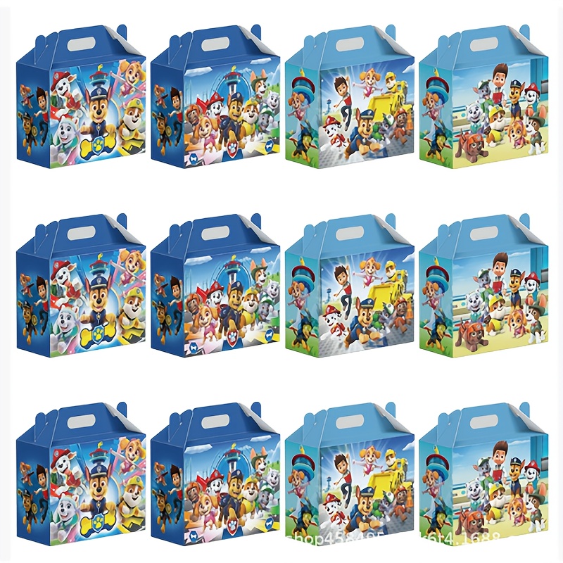 TEMU 12pcs Party Gift Box, Adorable Cartoon Characters, Creative , Essential For Birthday, Holiday, Graduation Parties, Party Decorations, Reusable