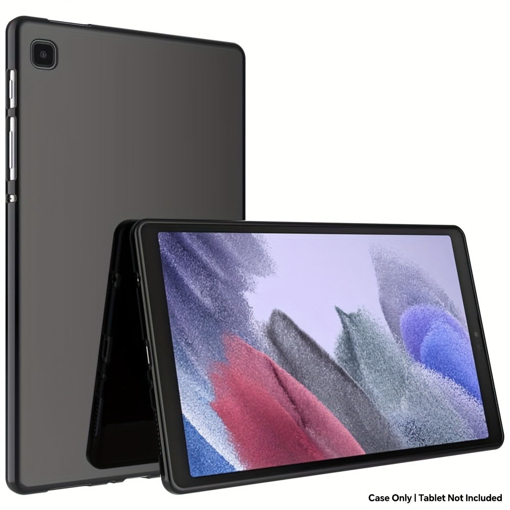TEMU Étui pour Galaxy Tab A7 Lite 8.7 pouces 2021 (SM-T220/T225), Housse de protection mate, Antichoc, Souple et flexible en TPU, Housse arrière pour