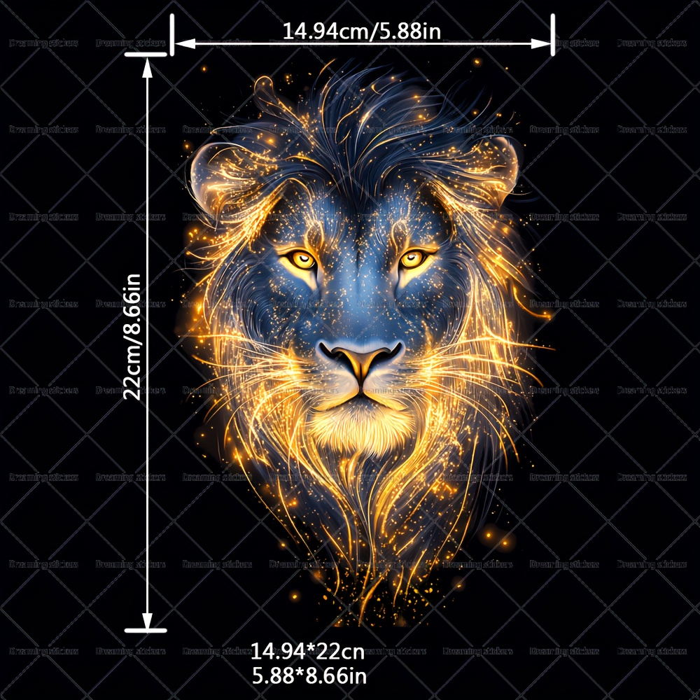 Domineering , Suitable For Men And Women Patch Heat Transfer Stickers, Washable T-shirts, Jeans, Jackets, Backpacks, Clothes, Hats, Etc., To Make Your Outfits More .