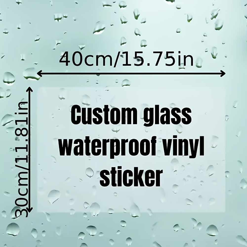 TEMU Stickers, Personalized Stickers, Commercial Window Stickers, Car Stickers, Custom Logo Stickers, Storefront And Office Identification