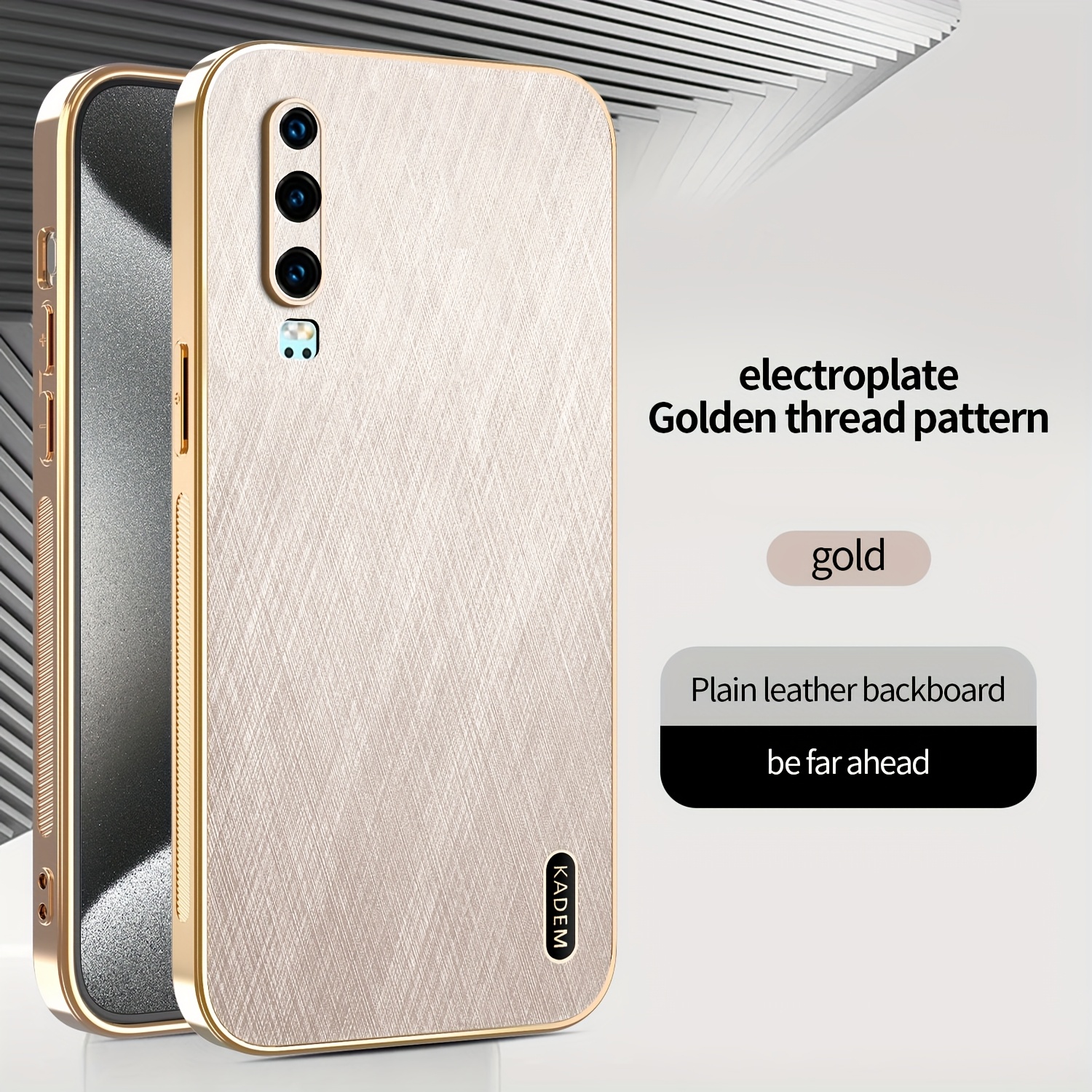 TEMU Phone Case - Case Suitable For Huawei P30 And , Featuring A That Fully Protects , Is Anti-drop, Minimalist, Suitable For Couples And Business