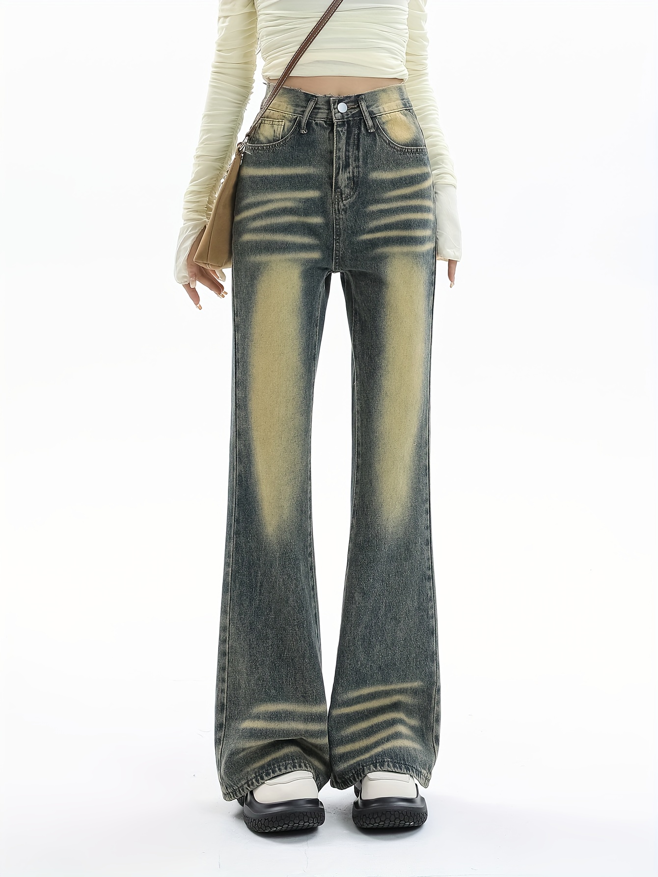 Vintage Wash Y2K Flare Jeans  Clothes, Fashion outfits, Jeans
