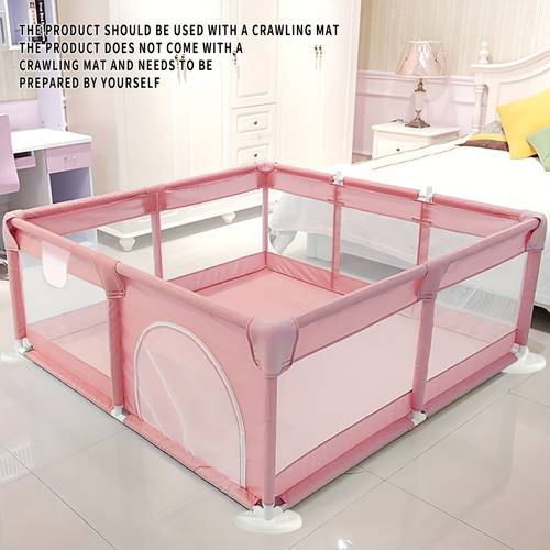 baby playpen game small tent integrated crawling learning to walk fence indoor household climbing mat play pen for kids activity center large for indoor and outdoor sturdy safety baby fence with soft breathable mesh for toddler baby items easter gifts for kids easter basket stuffers baby items green