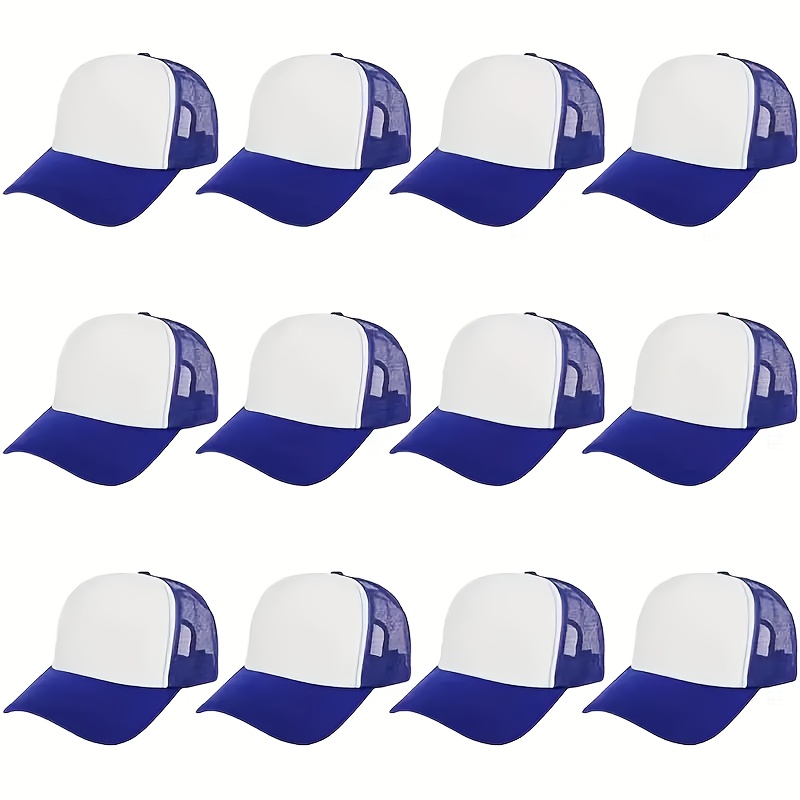 30 Customizable Breathable Mesh Trucker Hats