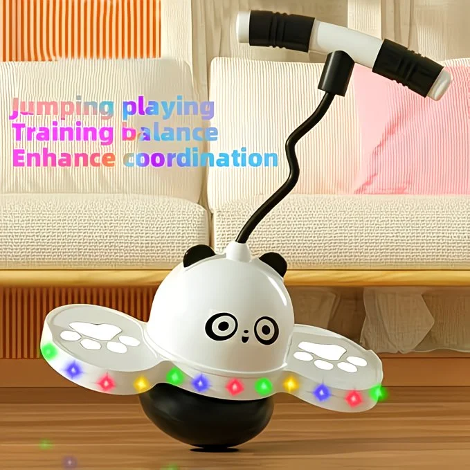 LED Pogo Ball with Balance Board for Kids and Adults – detail 3