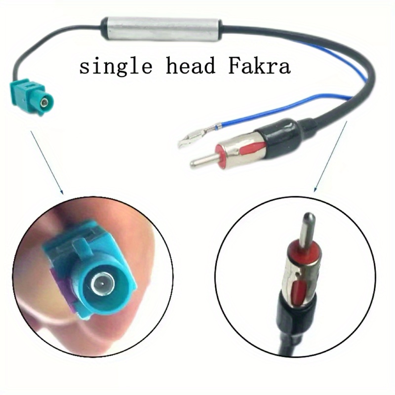 Surga Performance Car Stereo Antenna Amplifier - Fakra Plug - 25dB FM/DAB - 12V - DIN