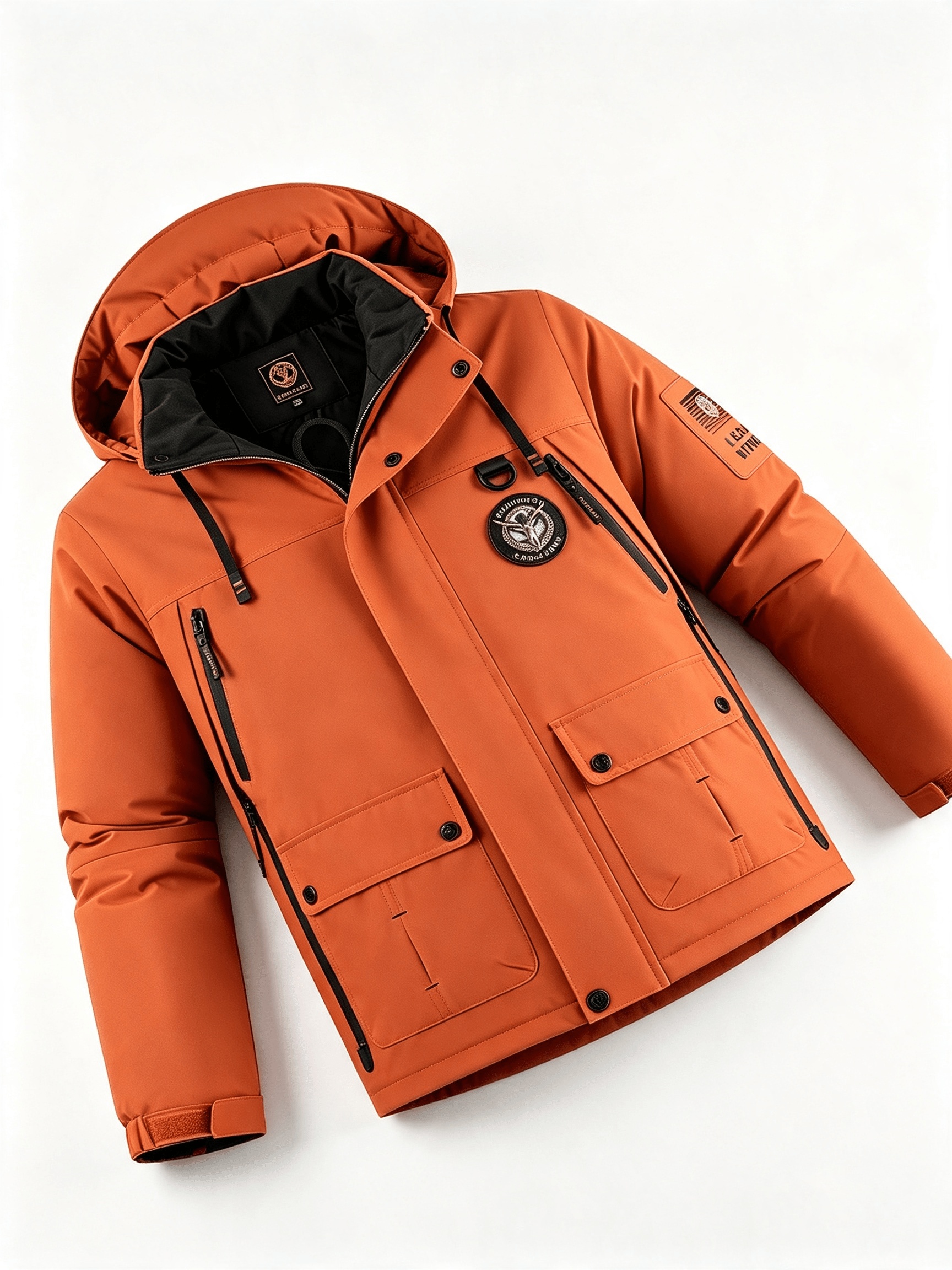 Men's Autumn/Winter Hooded Outdoor Jacket