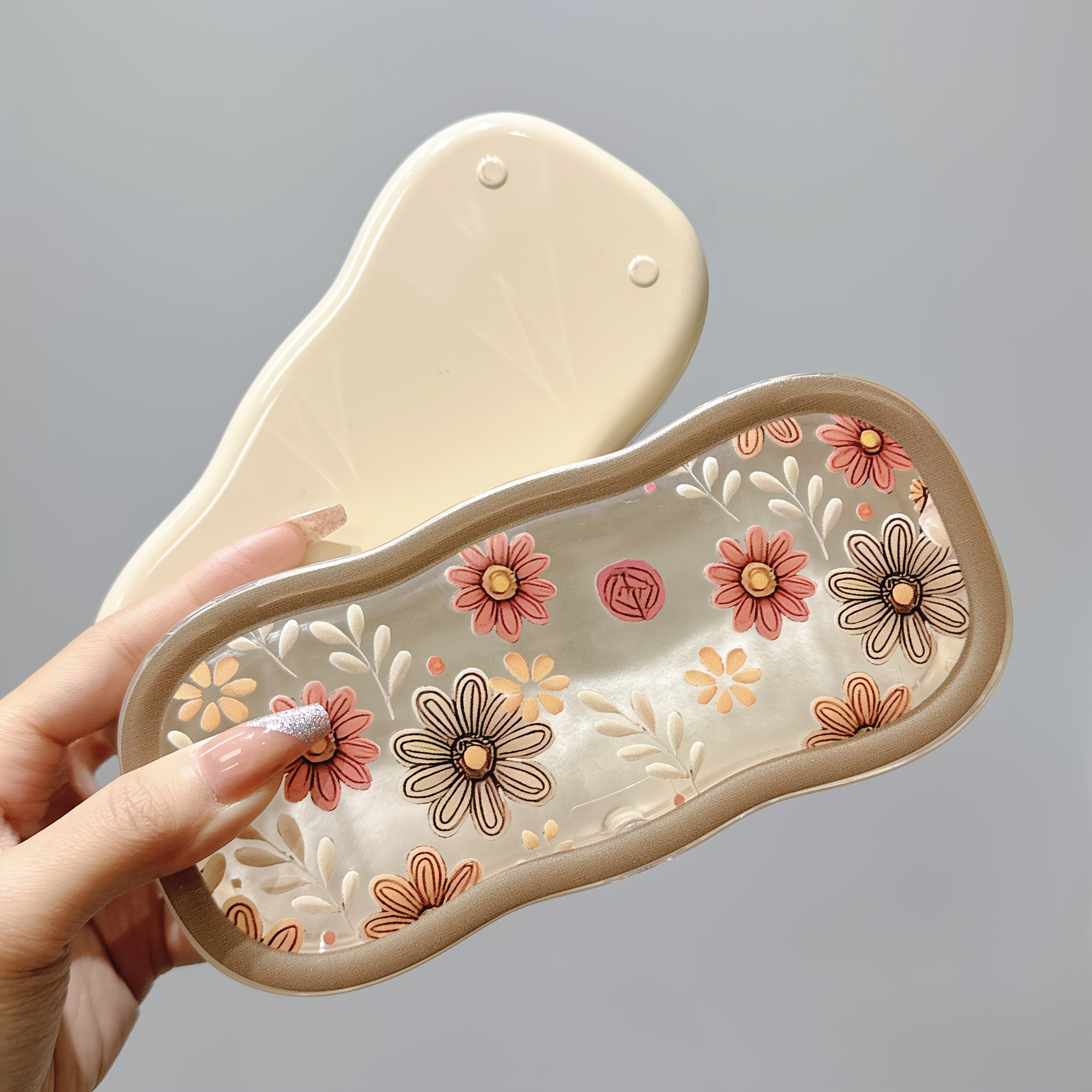 Transparent Retro Magnetic Eyeglass Case
