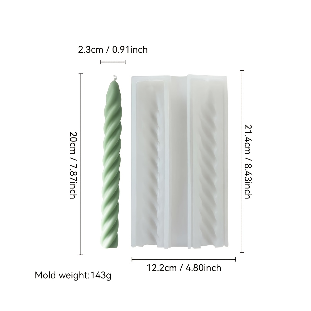 E-shop Europäischer Stil, Mehrere Designs, Geometrische Langstab-Streifenformen, Kerzenformen, Gipsformen, DIY-Formen, Bastelornament-Silikonformen,