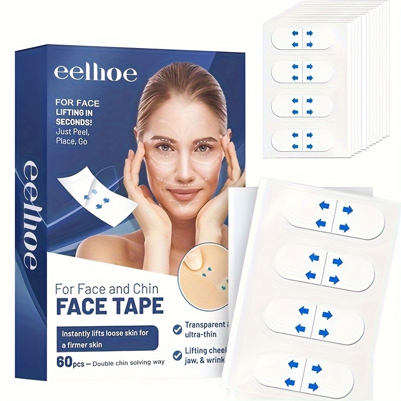 Myofascial Face Tightening Tape, Facial, Anti-wrinkle Patches, Anti-frost  Stickers, Neck Lift Tape, Unisex, For Tightening And Tightening The Skin