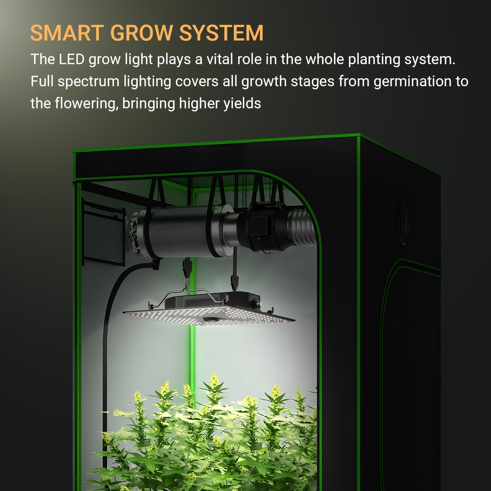 150% led grow light lm301h - Temu
