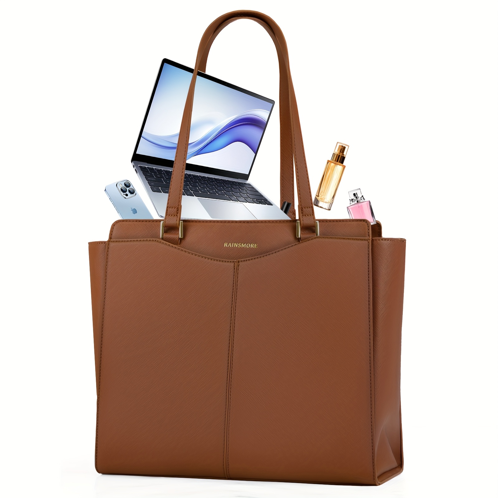 womens laptop tote bag professional work bag Temu Mauritius