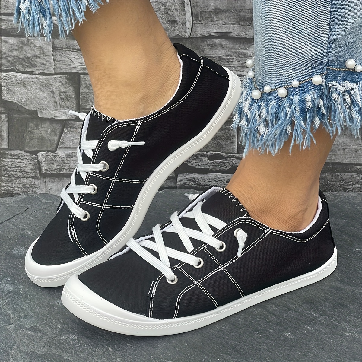 

Women's Classic Skate Shoes, Lightweight And Comfortable, All-season Outdoor Sneakers For Casual And Athletic Wear