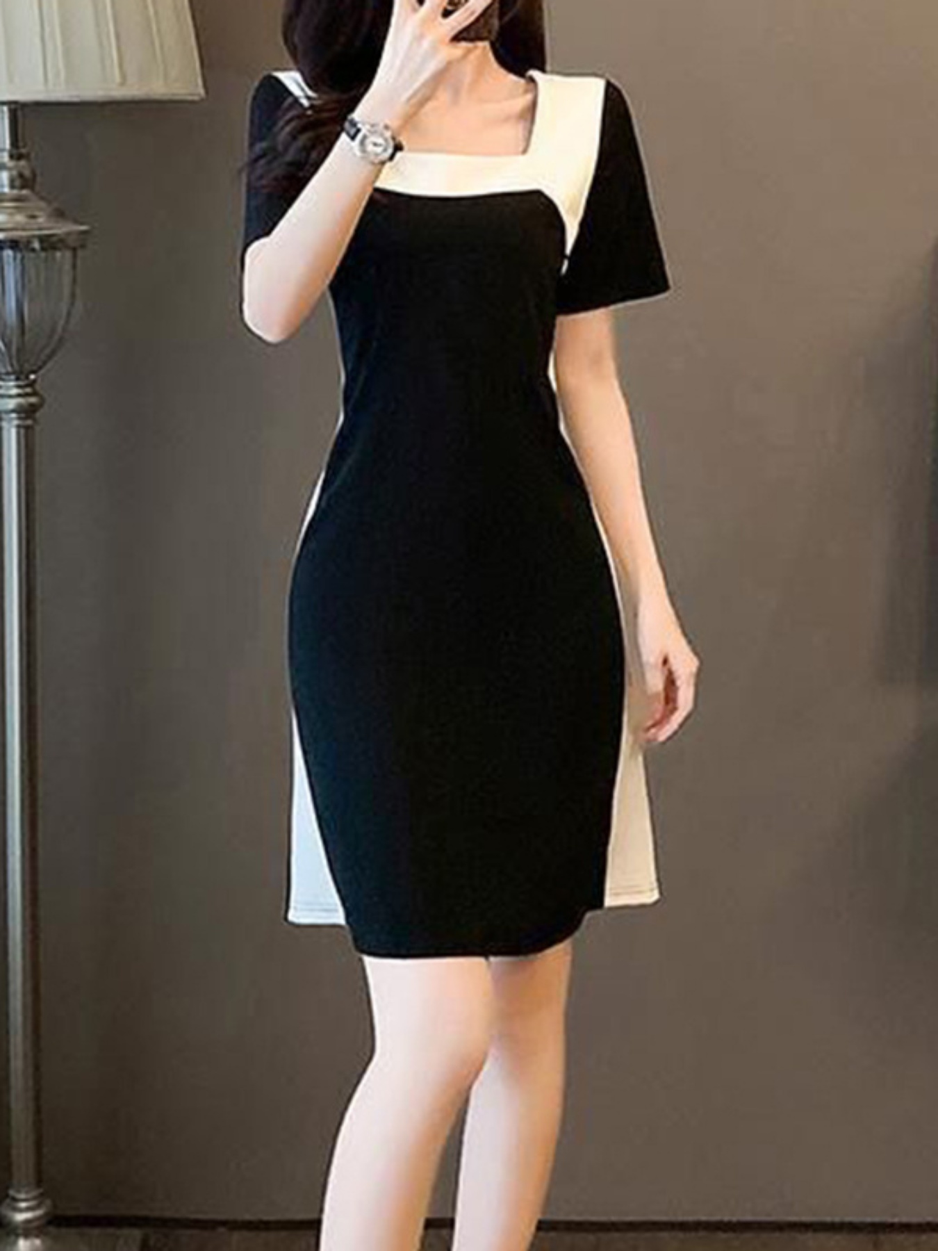 sachin and babi light blue dress 5 Ways To Wear A Perfect Red Dress Casual Style main image 1