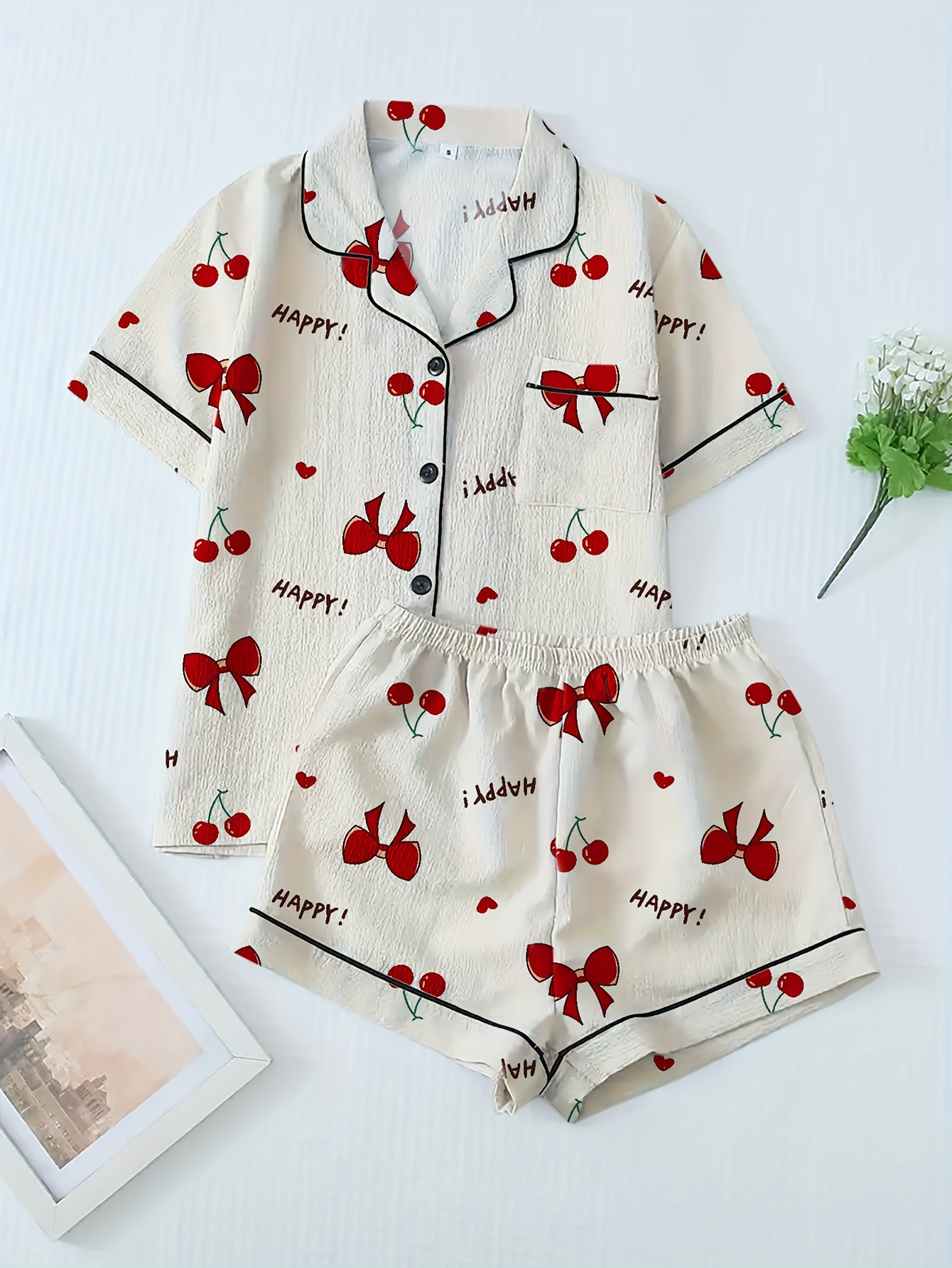 conjunto pijama estampado adolescentes Temu Dominican Republic