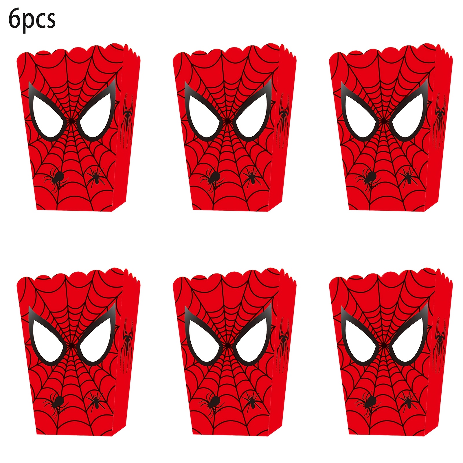 E-shop Geschenk für Sie/Ihn Autorisiert - 6 Stück Marvel - Party Geschenkbox Verpackung Feiertags Party Dekorationen Themenparty Zubehör Party
