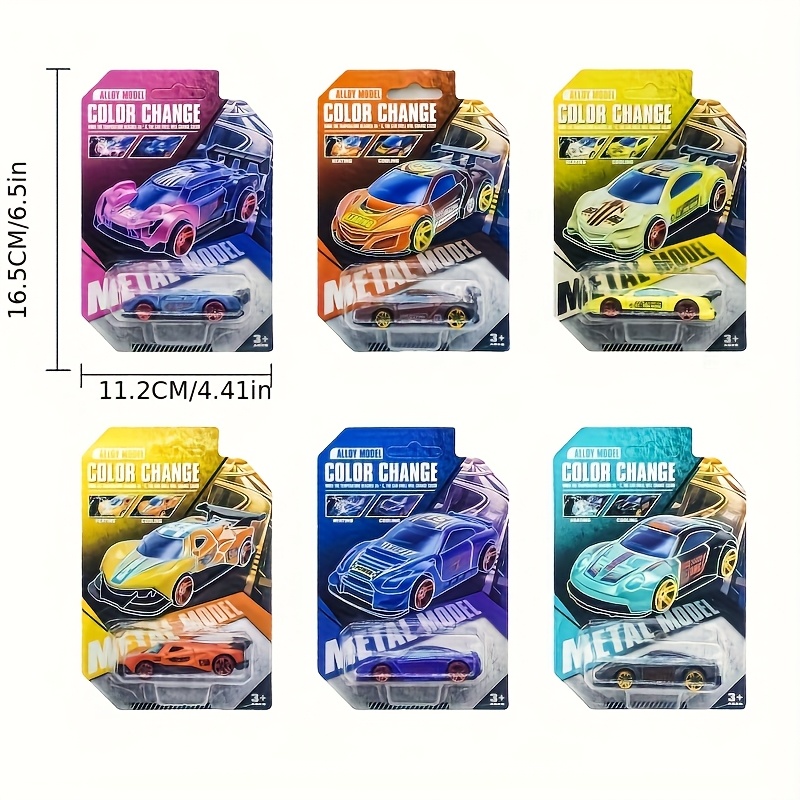 Image of Color-changing Temperature Racing Toy, Random Colors, Cool Color-changing Mini Race Car, Ideal Holiday Gift, Birthday Gift, Easter Gift, Graduation Gift, Christmas Gift, Halloween Gift