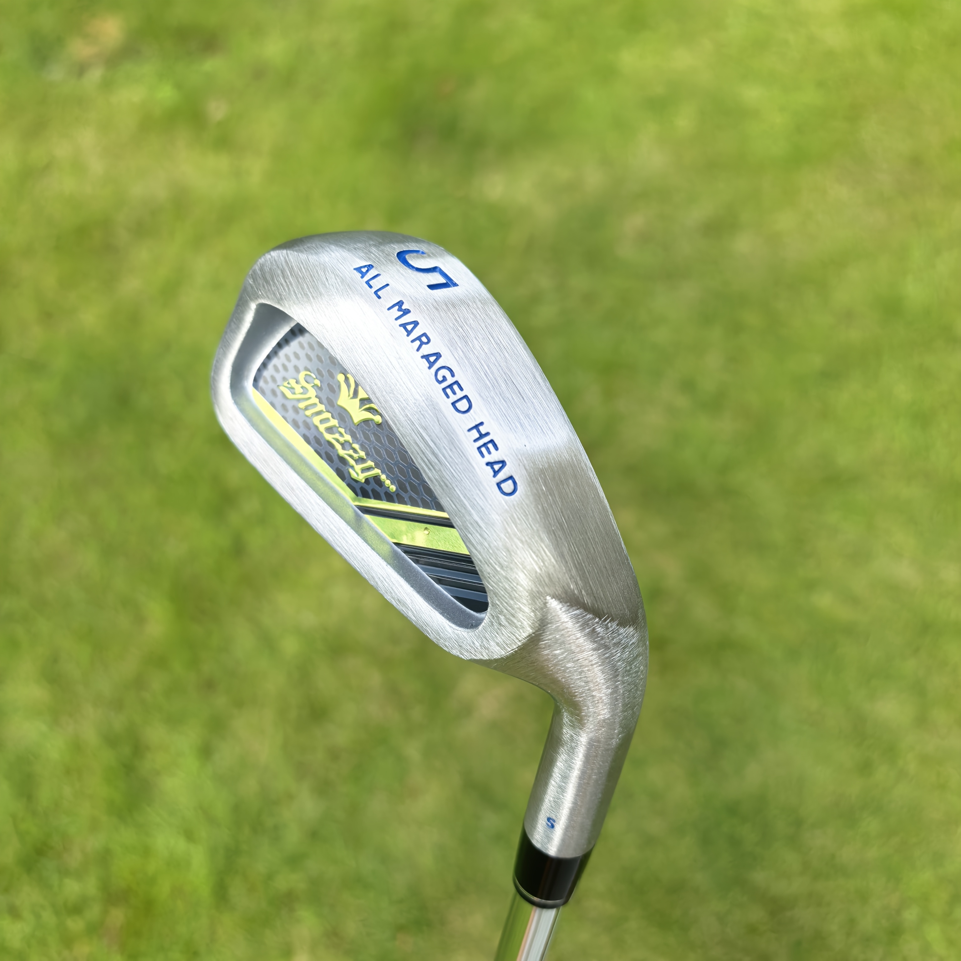 Stylish UNS S45500 Material Golf Iron Set: 3-P, A, S, Right-Handed for Men, Cast Design, Long-Lasting Golf Clubs, Steel S200 Shaft, Rubber Handle