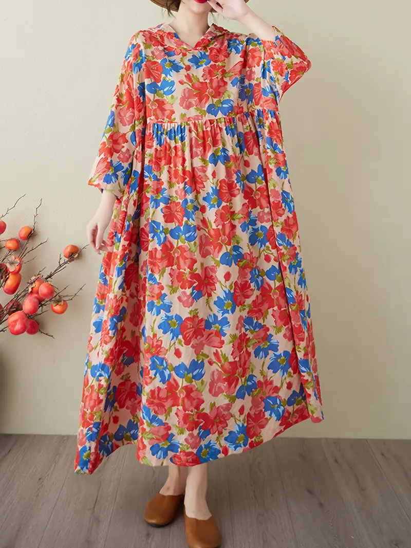 japanese cotton dresses Cotton Linen Summer Midi Dress Elegant Japanese-inspired A-line Dress With Tie Back Natural Fabric Soft Flowy Dress for Women