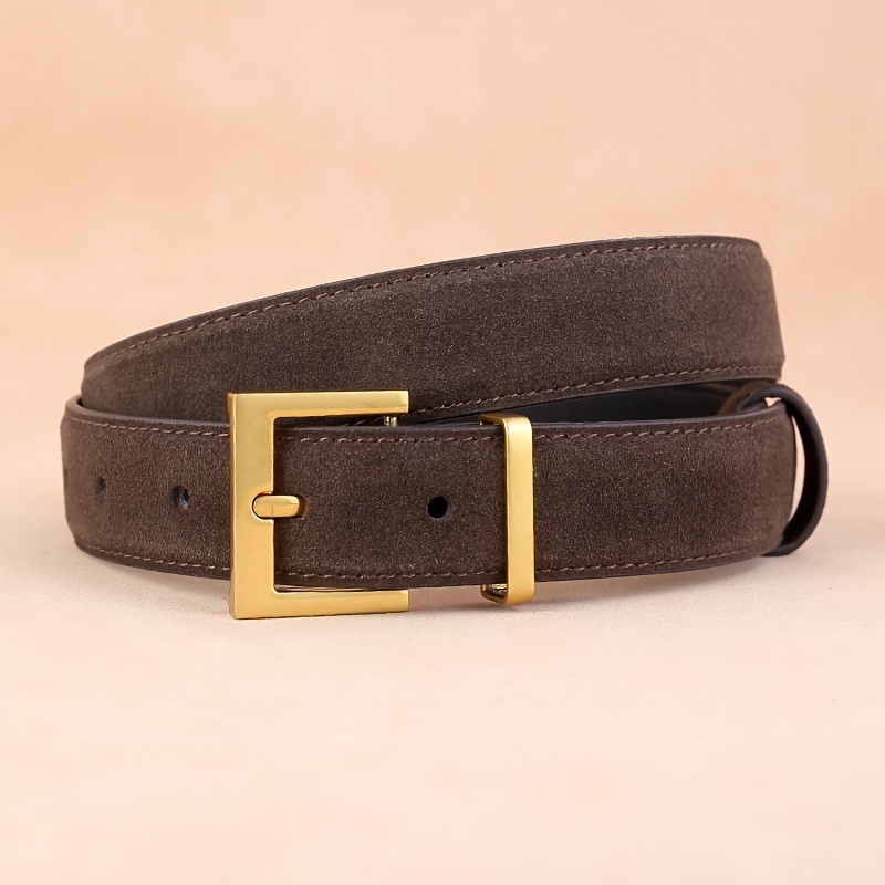 1pc Women's Belt, Versatile Decorative Jeans Belt With Pin , High-end Fashionable Design