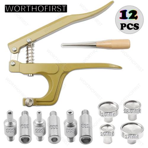multifunctional portable snap pliers lightweight and sturdy replaceable die head household sewing snap button repair tool additions