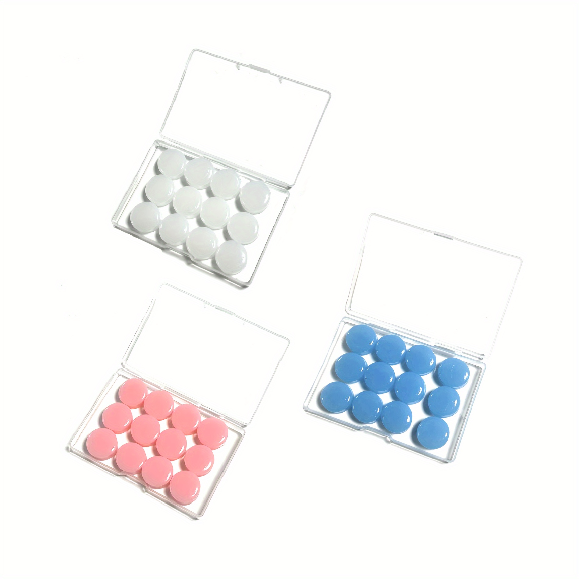 TEMU Extra Large Reusable Silicone Earplugs For Adults - Insulation For Sleep, Noise Reduction, Fit, Gel Material