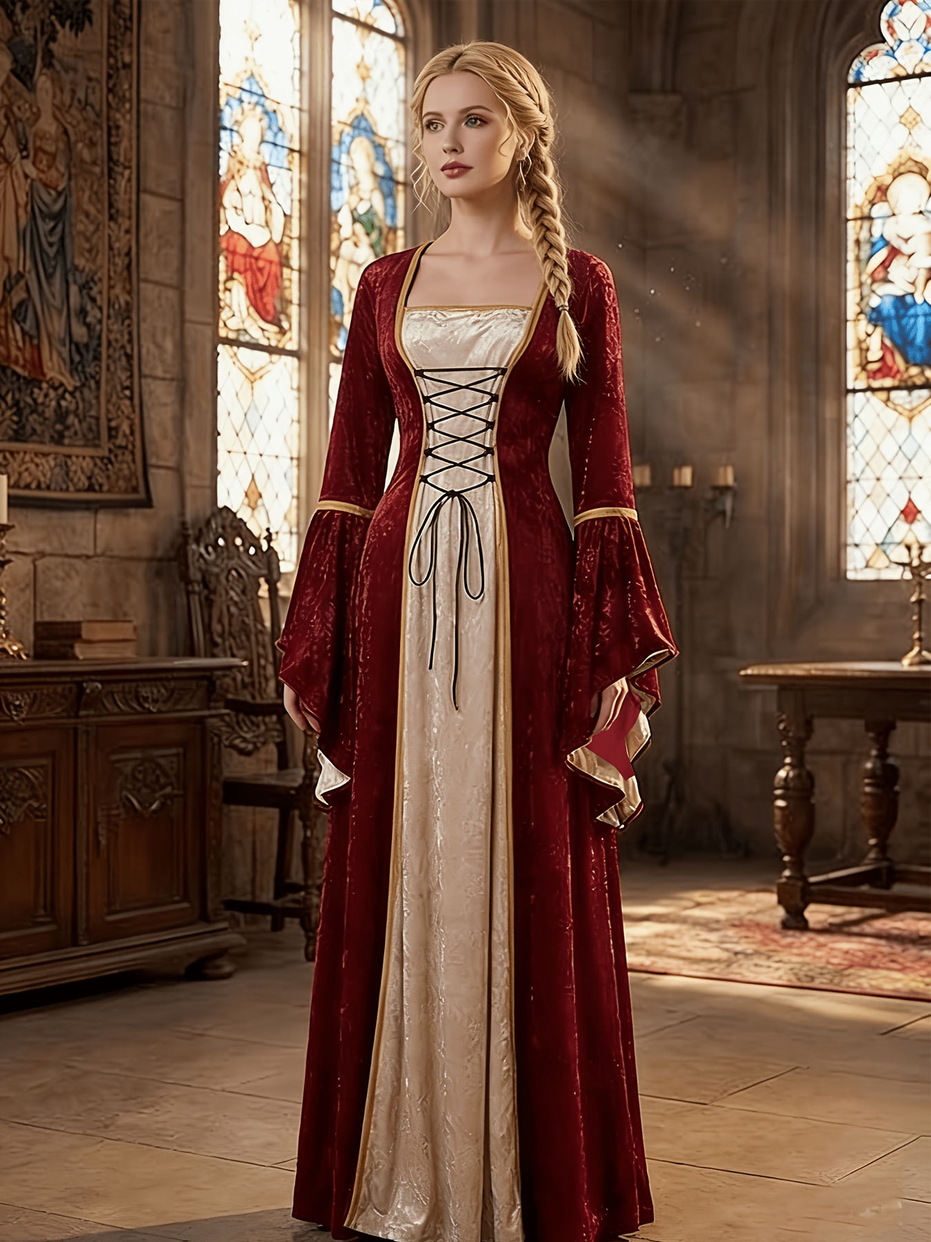 medieval dress sold on Temu Canada