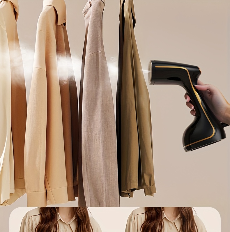 US Plug-in 3-Speed Garment Steamer with Large Water Tank, Gentle Heat & Multiple Ironing Modes - Lightweight Ergonomic Design for Quick Wrinkle Removal, Home & Professional Use, Clothes Ironing, Sleek Iron, Durable Construction 13 US Plug-in 3-Speed Garment Steamer with Large Water Tank, Gentle Heat & Multiple Ironing Modes - Lightweight Ergonomic Design for Quick Wrinkle Removal, Home & Professional Use, Clothes Ironing, Sleek Iron, Durable Construction