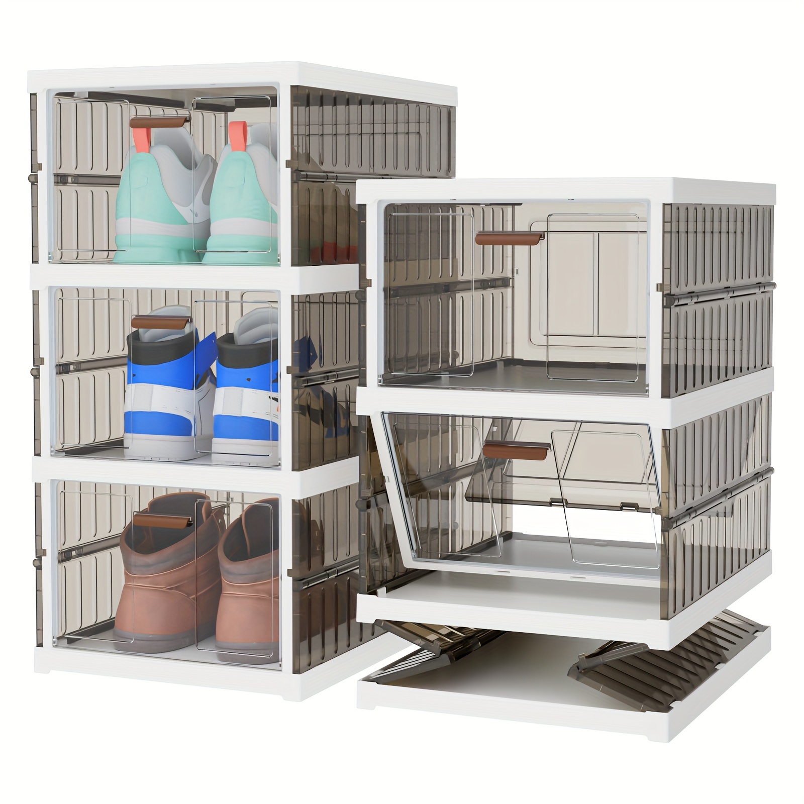 

Box Organizer For Shoes Sneakers - No Organizer For Collections Display , &