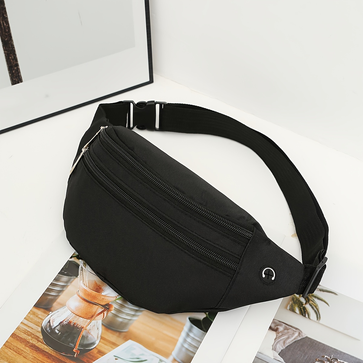 E-shop Hüfttasche, Gürteltasche, Mini-Hüfttasche, Umhängetasche, geeignet für Sport, Laufen, Reisen, Wandern, Hüfttasche, leichte Brusttasche,