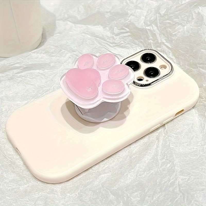 

1pc Cat Paw Pattern Bracket Bracket Folding Lazy For Man Mobile Phone Accessories Mobile Phone Bracket