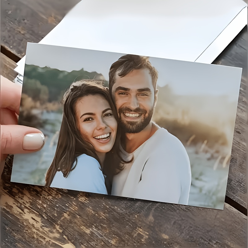 TEMU 20pcs Custom Photo Prints, On Photo Paper, Family Memory Book, 's , Graduation Season , Scenery , 3x4/4x6/5x7/6x8/7x9 Inches, Diy Photo Wall,