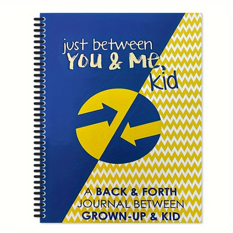 TEMU Just Kid - Interactive Back And Forth Journal For Meaningful Conversations - Dated, , Ideal For Ages 14+