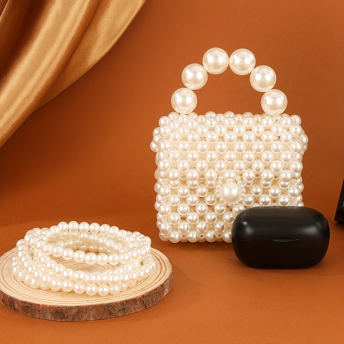 Handcrafted Evening Clutch Purse Designed To , Suitable For Social Events ( Used As A Crossbody Or Handheld)