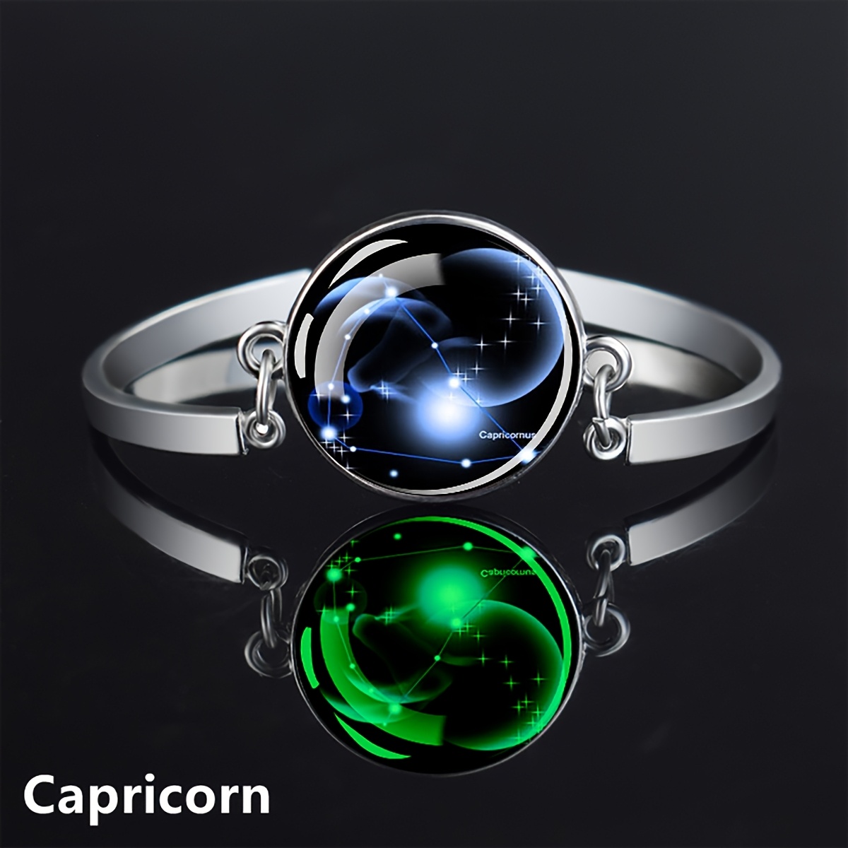 TEMU 1pc Pulsera de que en , Pulsera Luminosa con Cabezal de Vidrio de , Regalo de