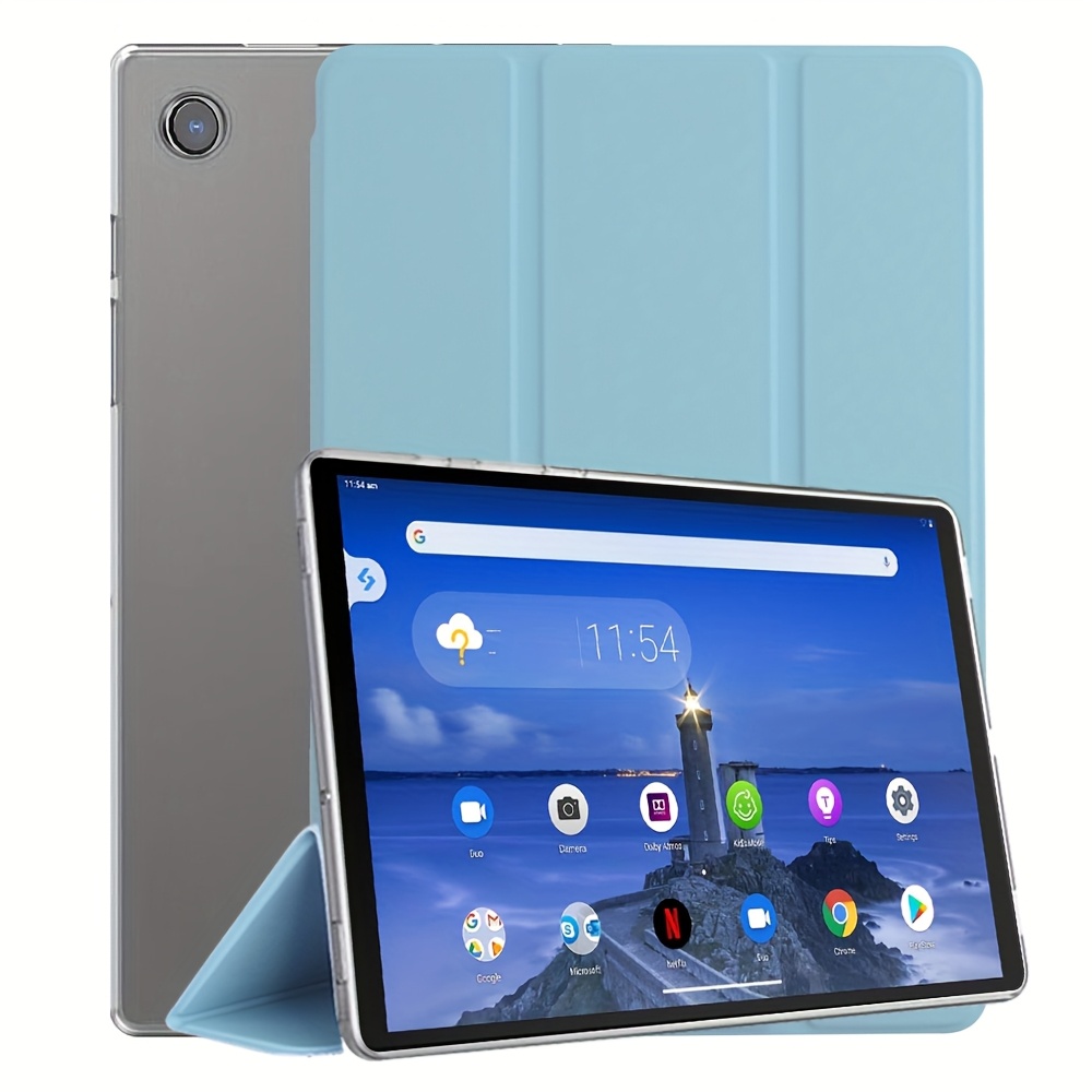 TEMU Чохол для M10 FHD Plus 10.3" (Tab K10 2021/M10 FHD Plus) -в-1 з м'якою задньою накладкою, функцією автоматичного пробудження/сону, чохол для