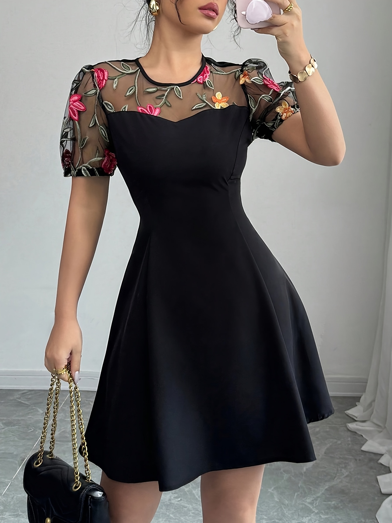 short elegant dresses for women sold on Temu United States