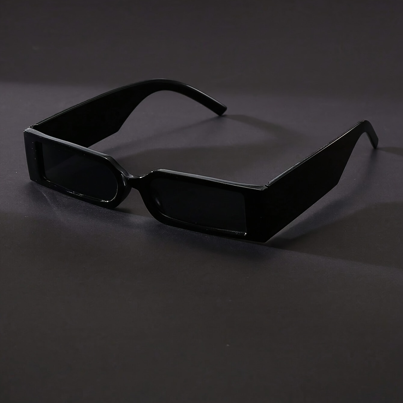 1pc Punk Square Frame Fashionable Sunglasses, Suitable For Music Festival Gatherings