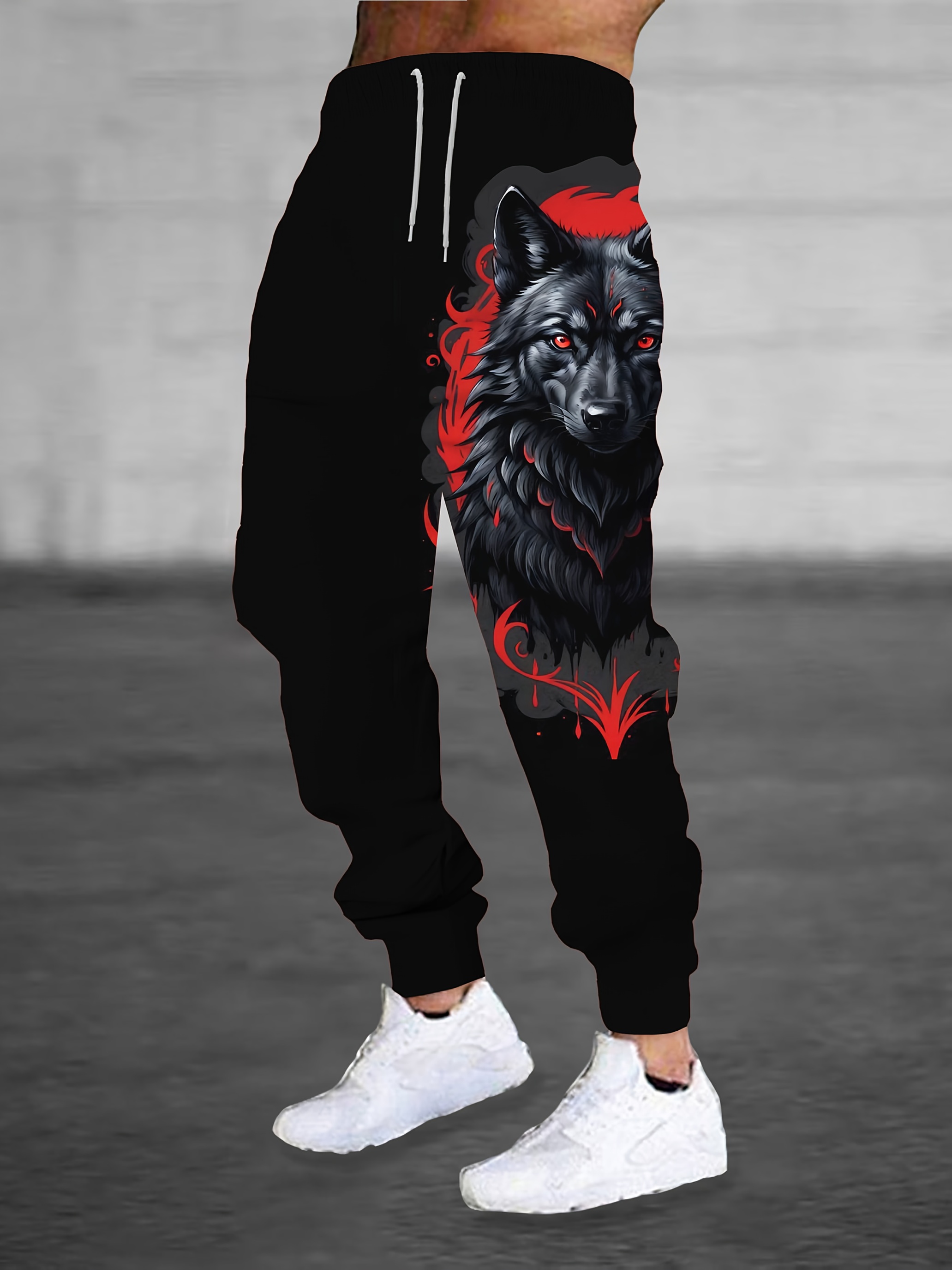 Men'S Hip-Hop 3D Digital Print Joggers