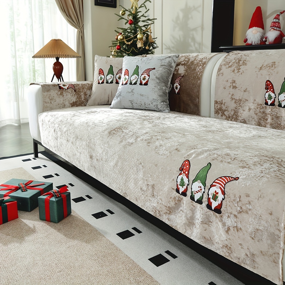 Cuscino Decorativo Natalizio Con Luci LED Integrate – Federa Colorata Per Divano E Letto, Regalo Festivo - 4
